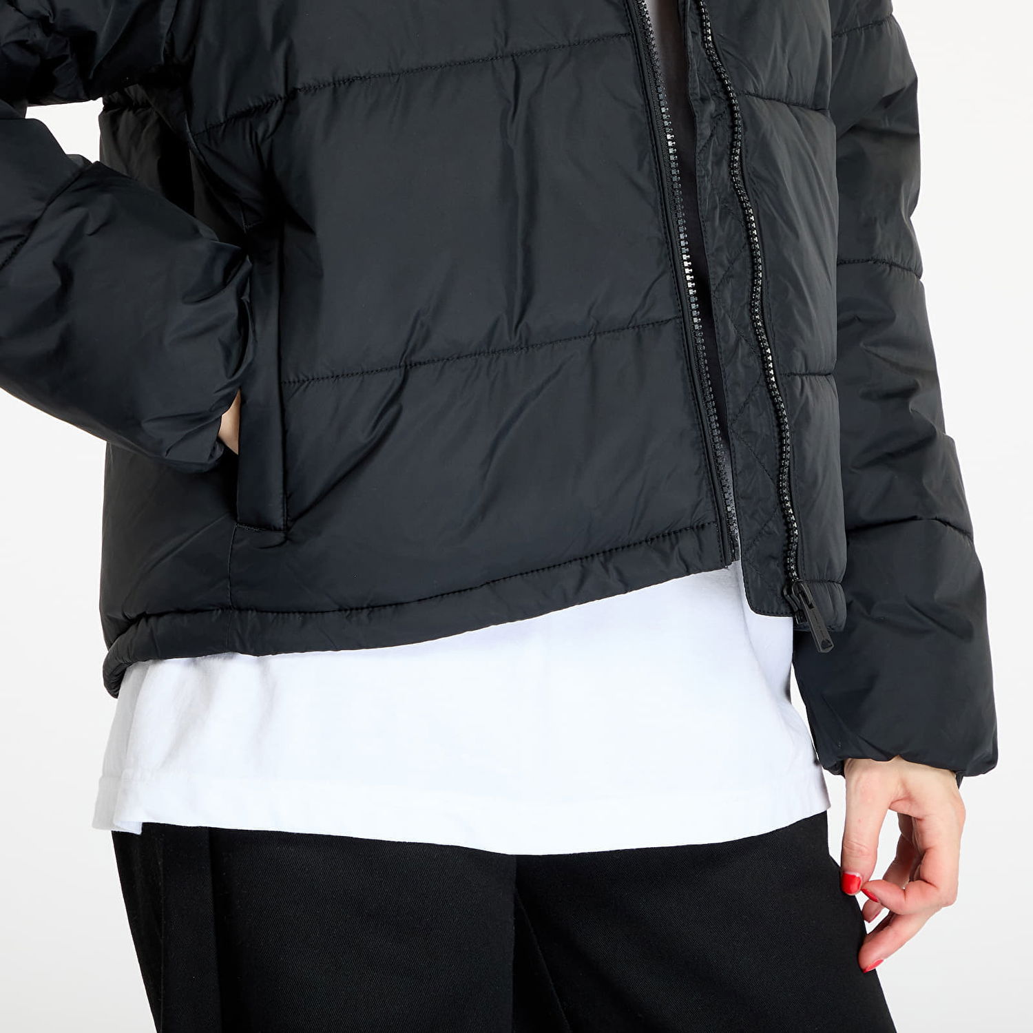 Puffer takki Tommy Hilfiger Vail Puffer Jacket Black Musta | DW0DW18841 BDS, 1