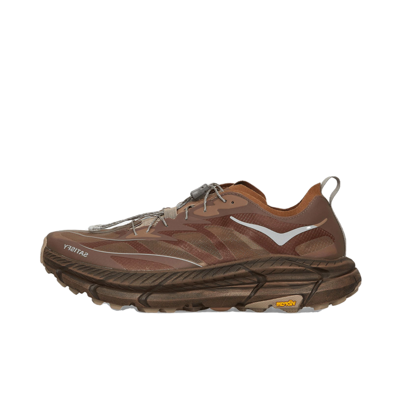 Juoksu Hoka One One Satisfy Mafate Speed 4 Lite Burgundia | 1157050-RBBR