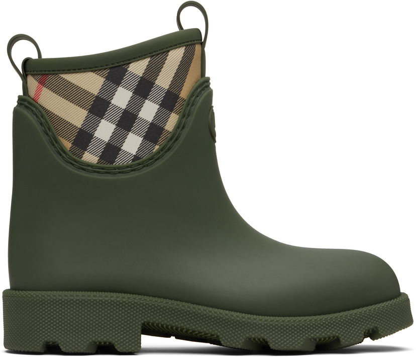 Tennarit ja kengät Burberry Burberry Marsh Stamp Low Rubber Boots Vihreä | 8111711