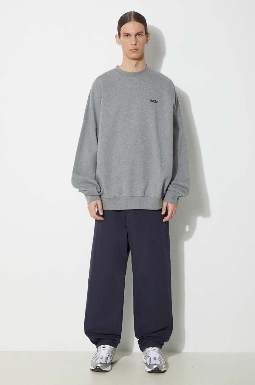 Huppari 032C Mutli-Media' Bubble Sweatshirt With Print Harmaa | SS24.C.2022, 1