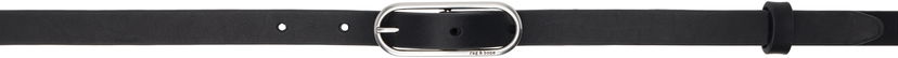 Vyöt rag & bone Rag & Bone Baby Rounded Leather Belt Musta | WJW25SB1080LE80