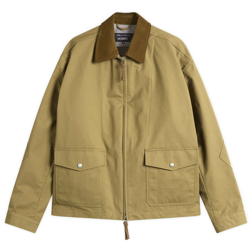 Takki Comme des Garçons Homme Cordura Triple Layer Jacket, Size Large Keltainen | HP-J009-W25-2