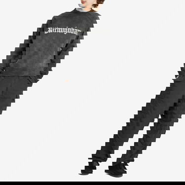 Huppari BEAMS Faded Print Raglan Sweatshirt, Size Large Harmaa | 1113-1280-146-19, 4