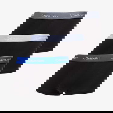 Nyrkkeilijät CALVIN KLEIN Low Rise Trunk 3-Pack Musta | LV00NB4389 R9B, 0