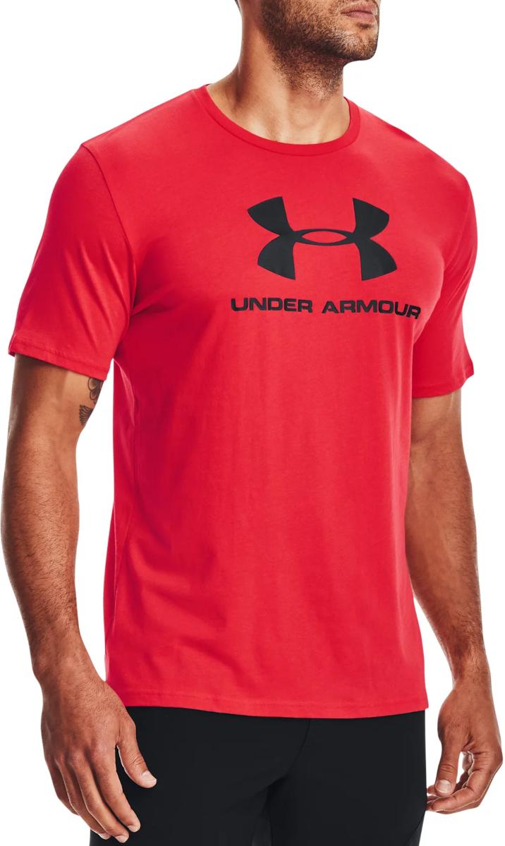 T-paita Under Armour Tee Sportstyle Logo Punainen | 1329590-601, 0