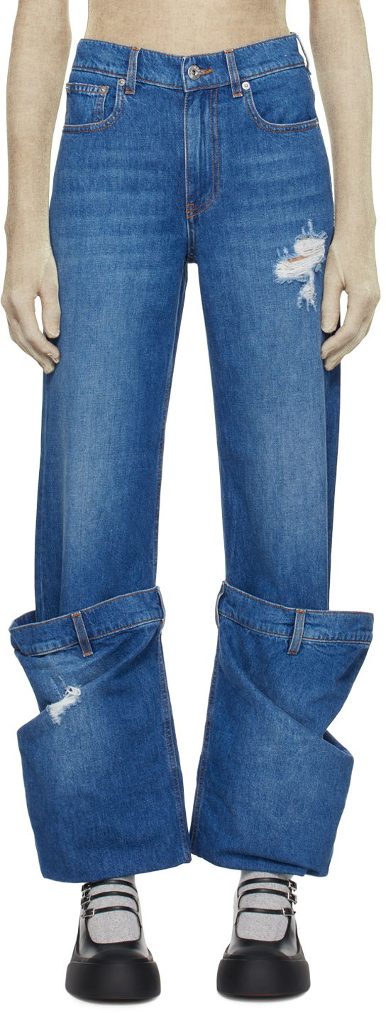 Jeans JW Anderson JW Anderson Bucket Jeans Sininen | DT0056-PG1164