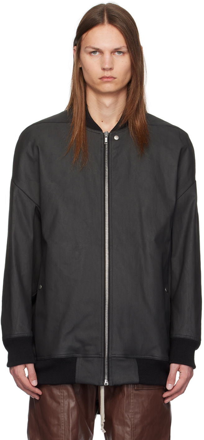 Takki Rick Owens Black Porterville Jumbo Peter Flight Jacket Musta | RU02D6795 SMT