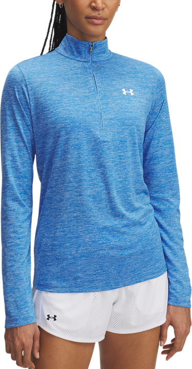 T-paita Under Armour Under Armour Tech 1/2 Zip Twist Top Sininen | 1384225-402, 0