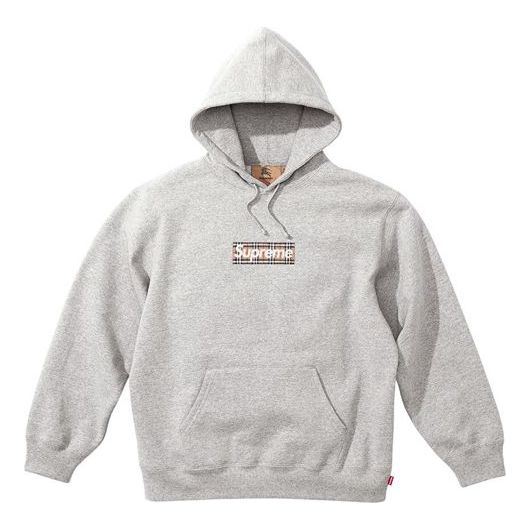 Huppari Supreme Supreme x Burberry Box Logo Hoodie Harmaa | SUP-SS22-126