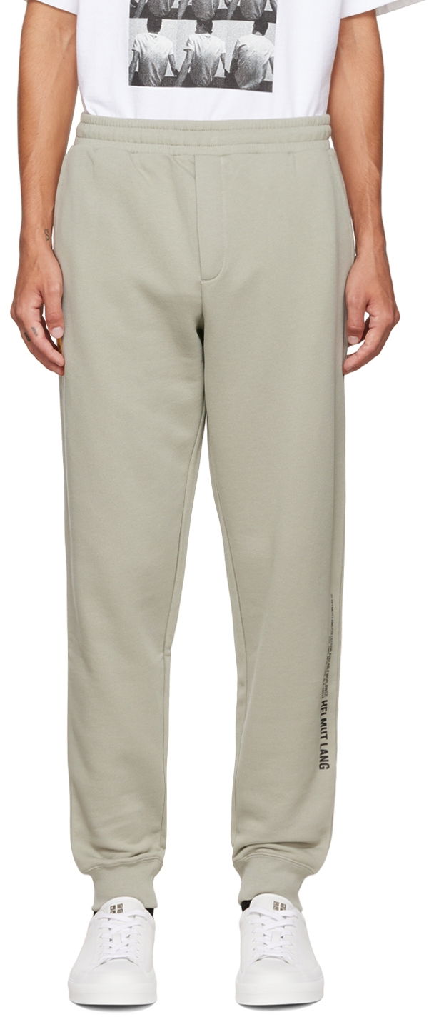 Verryttelyhousut Helmut Lang Designer Photo Lounge Pants Vihreä | M06HM210