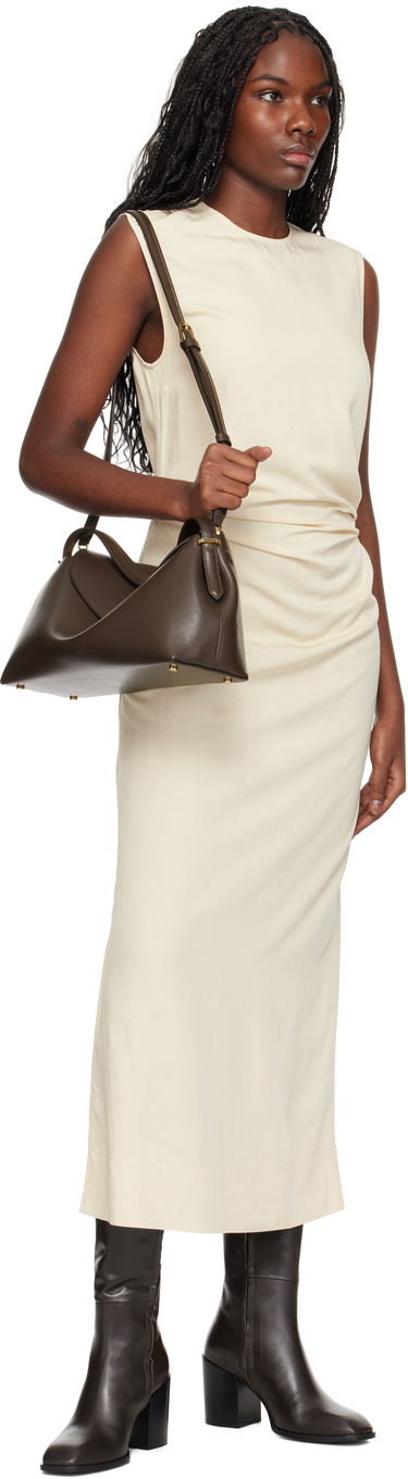 Käsilaukku TOTEME Toteme T-Lock Top Handle Bag Ruskea | 244-WAL956-LE0025, 3