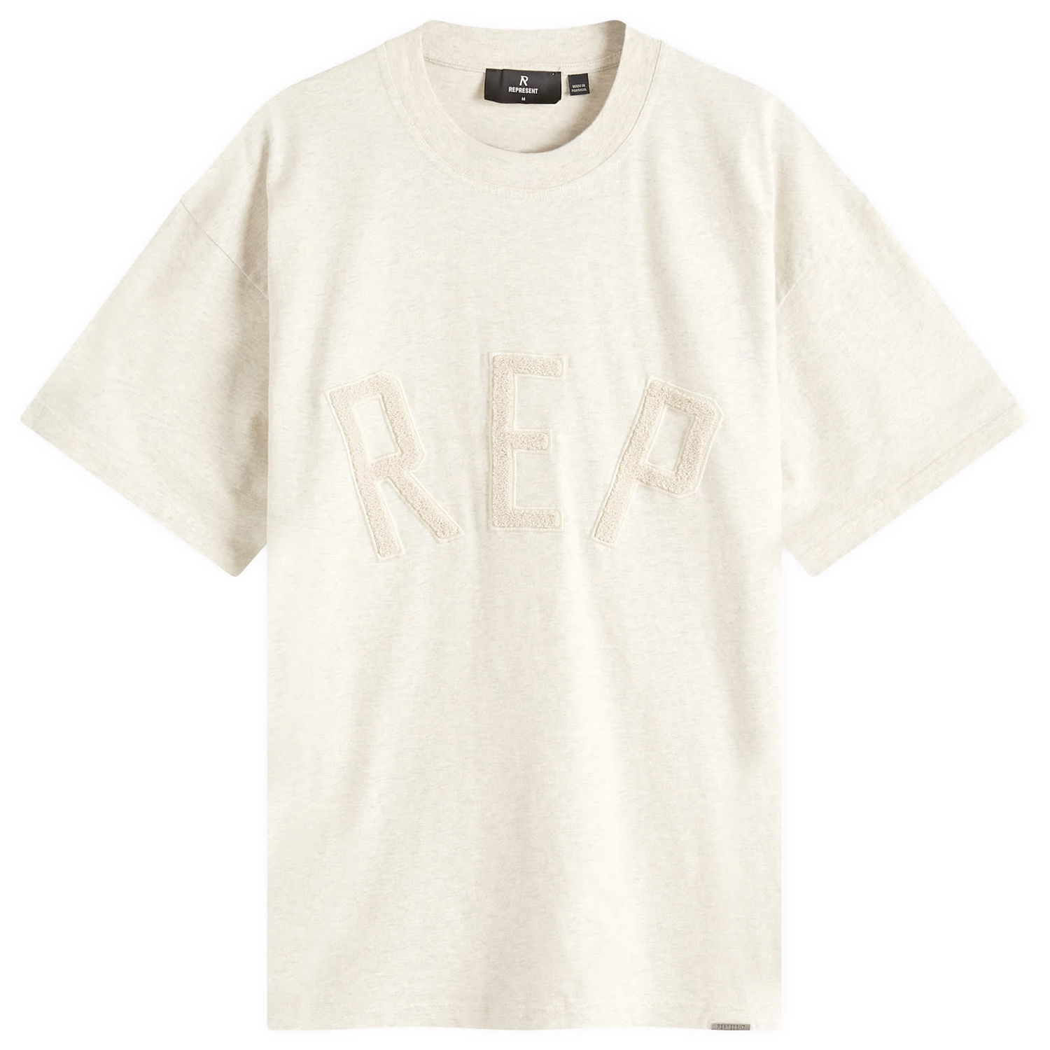 T-paita Represent Clo Represent Rep Applique T-Shirt Beige | MLM41210-30, 0
