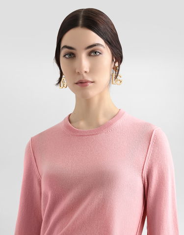 Villapaita Dolce & Gabbana Dolce & Gabbana Cashmere Sweater With Inside-out Seams Vaaleanpunainen | FXX48TJBW0BF0473, 3