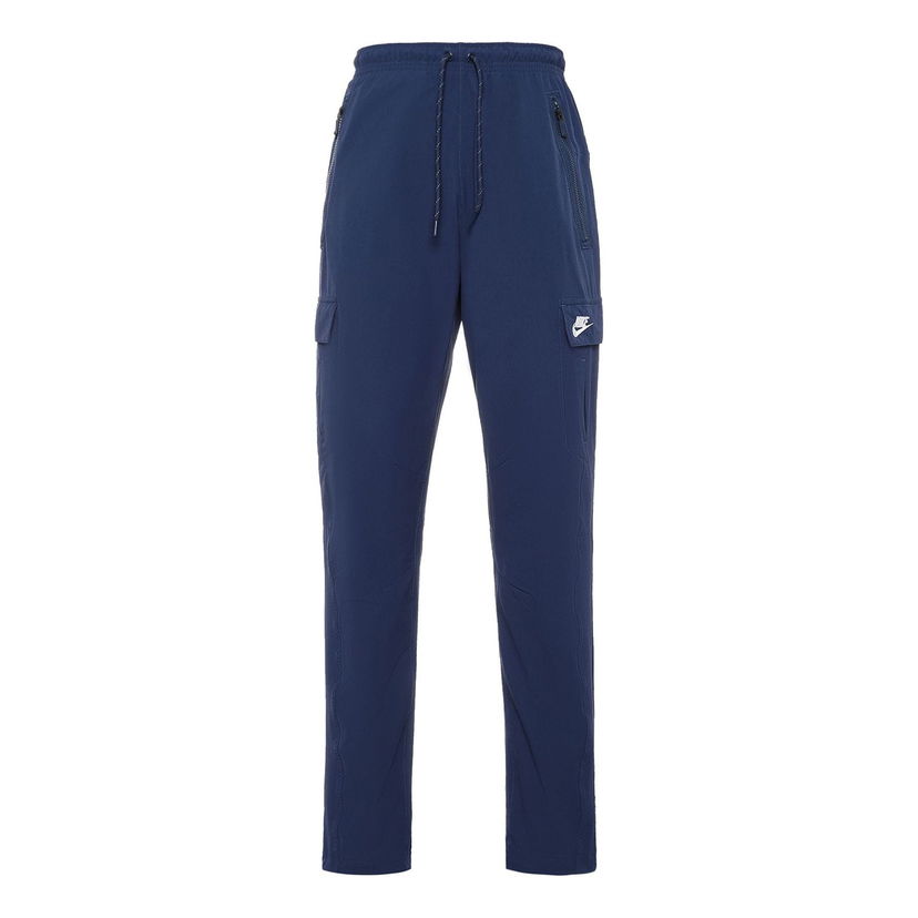 Cargo housut Nike Sportswear Cargo Woven Pants Tummansininen | DJ8037-440