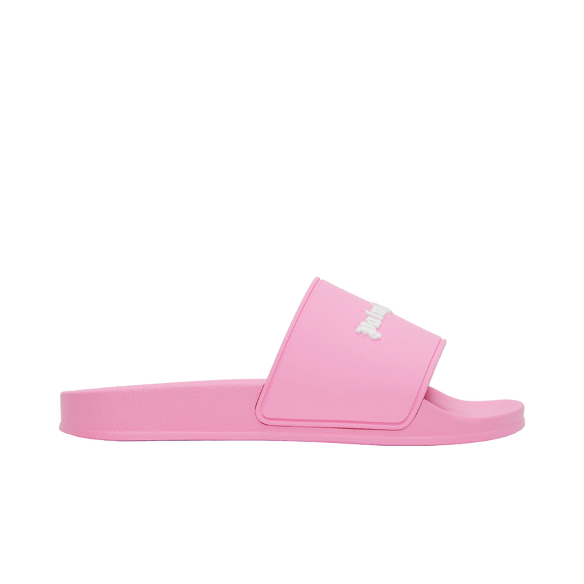 Tennarit ja kengät Palm Angels Logo Pool Slides Vaaleanpunainen | PWIC013C99MAT0016868
