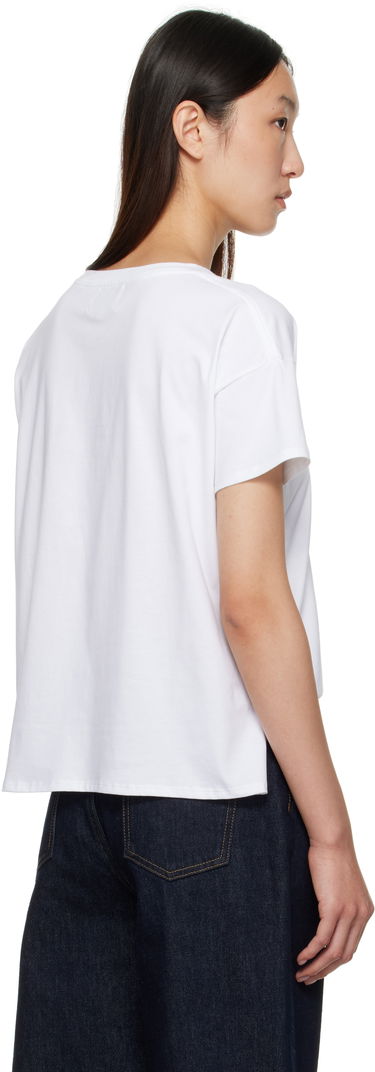 T-paita Loulou de Saison Loulou de Saison Basiluzzo Short Sleeve T-Shirt Valkoinen | BASILUZZO LDS, 2