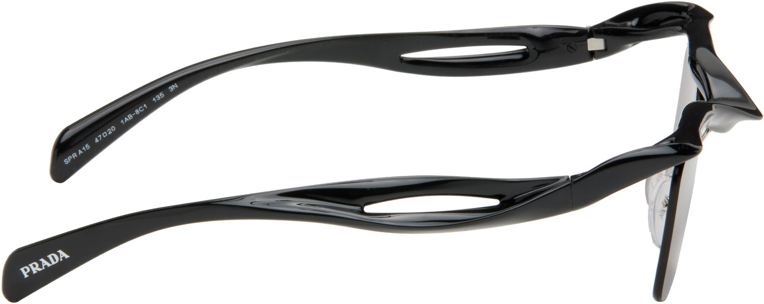 Aurinkolasit Prada Prada Twisted Frame Square Sunglasses Musta | 0PR A15S 8056262076125, 1