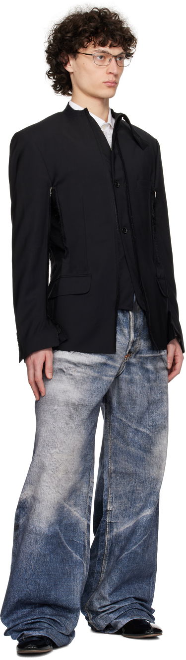 Jeans Junya Watanabe Junya Watanabe Levi's Edition Inkjet W Name Berberjin Jeans Sininen | WO-P905-100, 3