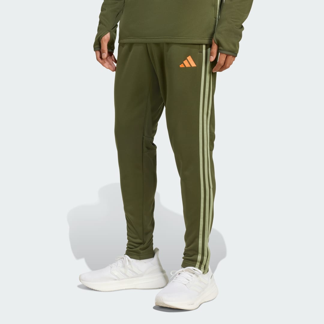Verryttelyhousut adidas Performance Tiro 25 Essentials Winterized Training Pants Vihreä | JW4594, 0