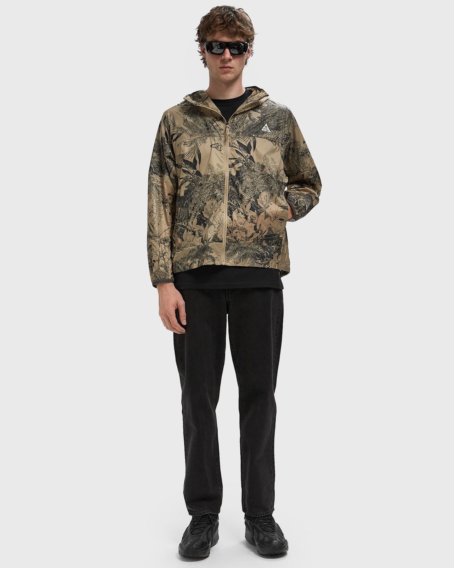 Tuulitakki Nike ACG Windproof Cinder Cone Jacket All Over Print Beige | HJ2885-297, 1
