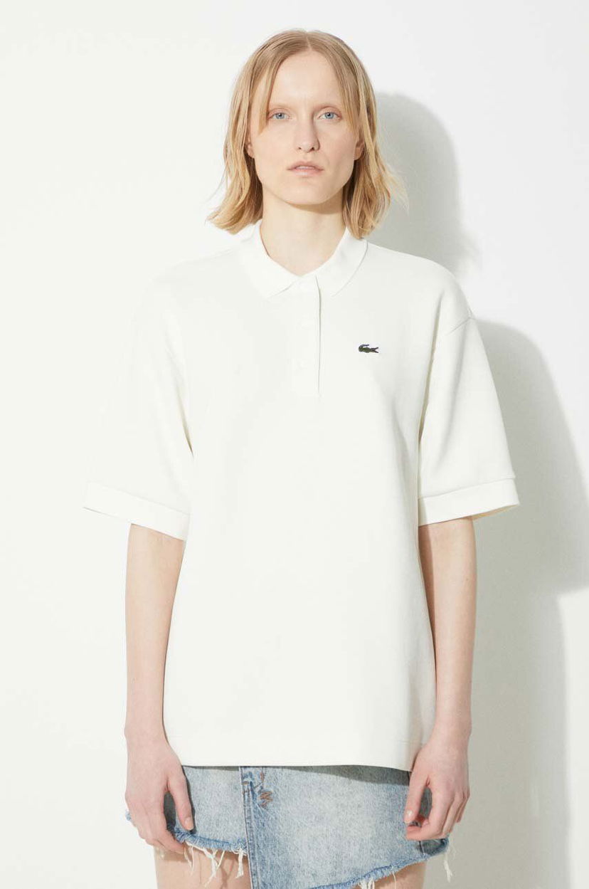 Poolopaita Lacoste Polo Shirt Valkoinen | PF1660