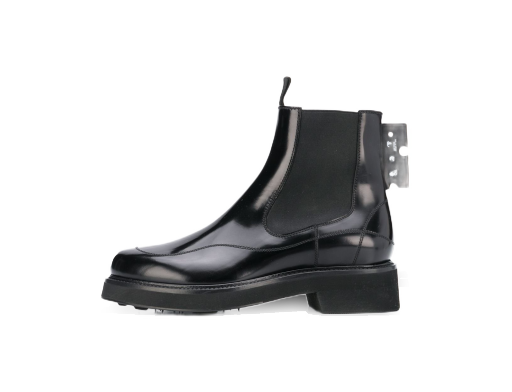 Tennarit ja kengät Off-White LEATHER ANKLE BOOTS Musta | OWIA243E20LEA0011000