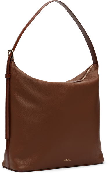 Olkalaukku A.P.C. Leather Shoulder Bag Musta | PXCBL-F61902, 4