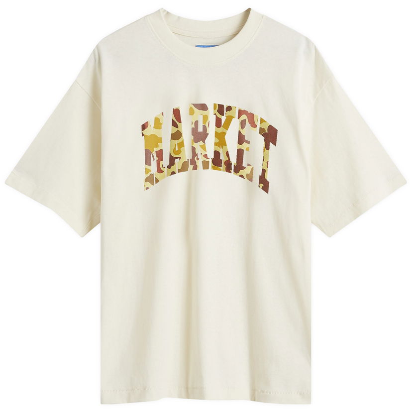 T-paita MARKET Duck Camo Arc Beige | 399001926-ERU