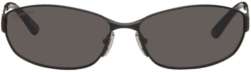 Aurinkolasit Balenciaga Rectangular Sunglasses Harmaa | BB0336S