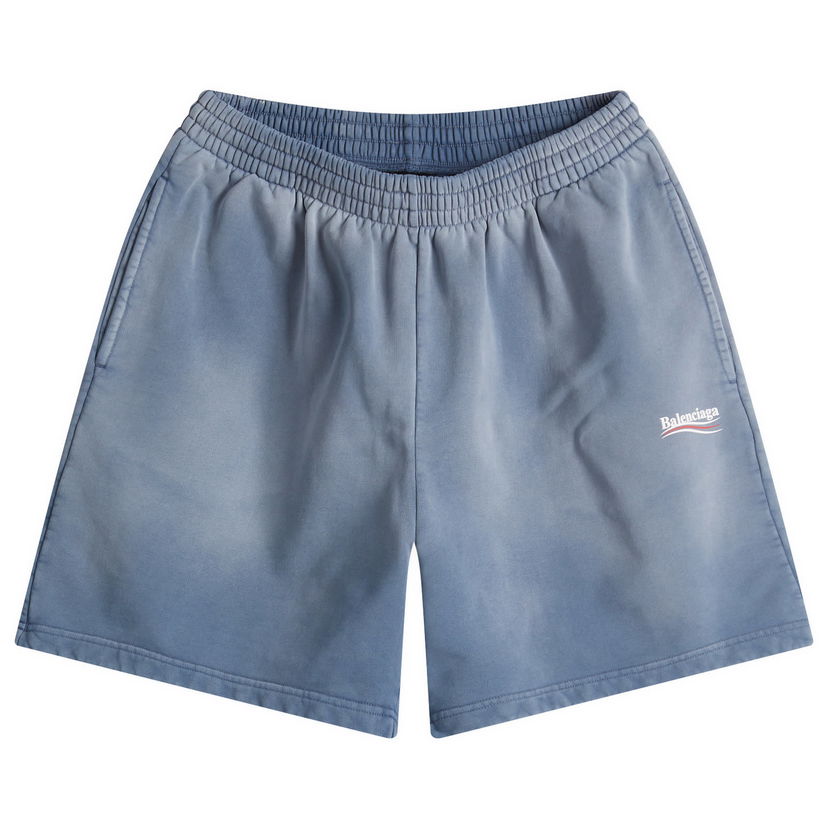 Shortsit Balenciaga Balenciaga Campaign Sweat Shorts, Size Large Sininen | 676137-TRVB1-9798