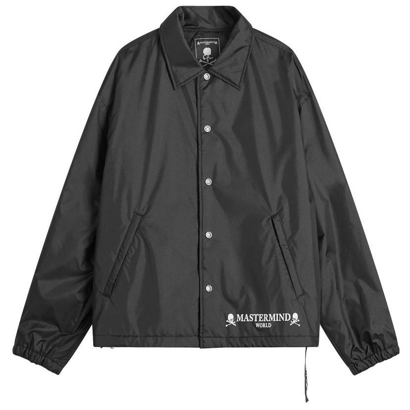 Tuulitakki Mastermind WORLD Mastermind World Coach Jacket, Size Medium Musta | MW25S14-BL008-500