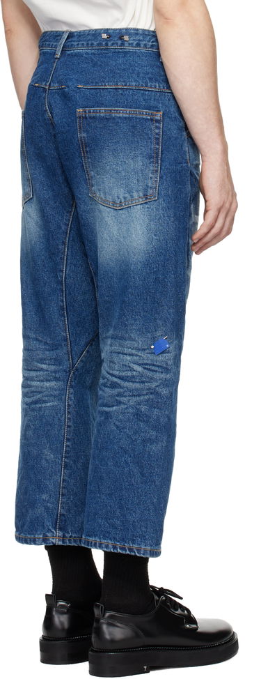 Jeans ADER ERROR Faded Wide Leg Jeans Sininen | BN01FWJE0101BL, 2