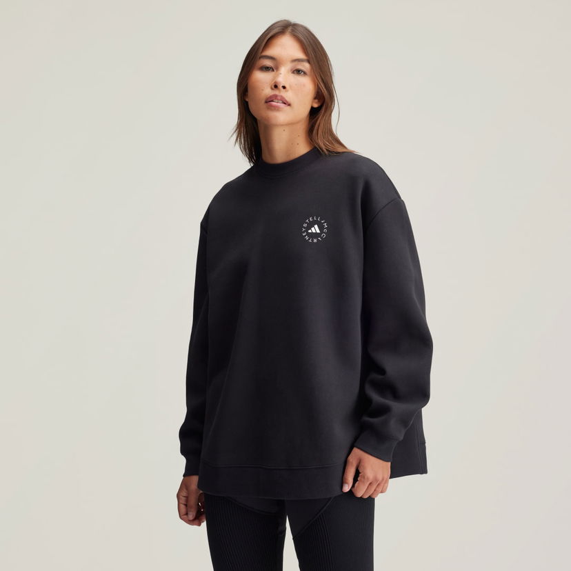 Huppari adidas Performance Loose Fit Crewneck Sweatshirt Musta | IW6321