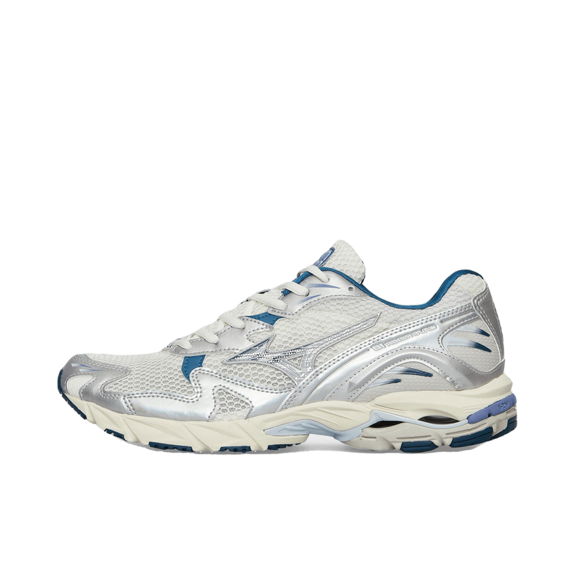Juoksu Mizuno Wave Rider 10 Arctic Ice / Snow White Valkoinen | D1GA2431-01