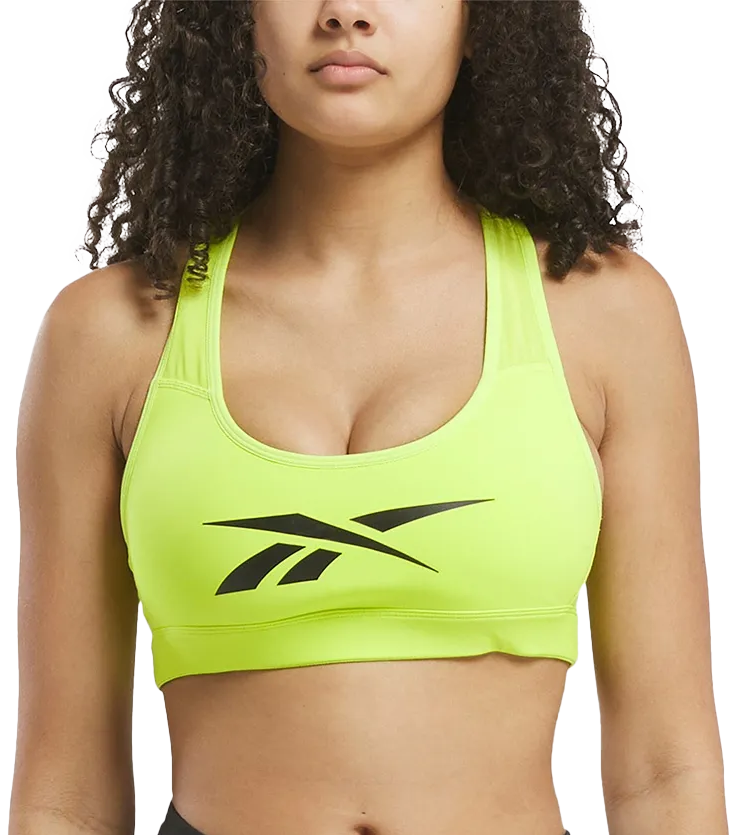 Rintaliivit Reebok Lux Vector Racer Sports Bra Keltainen | 100206195