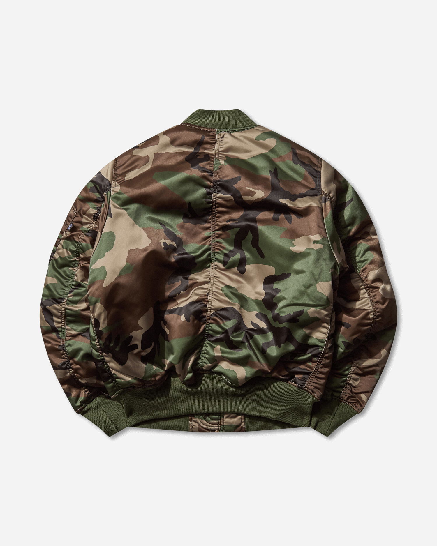 Bomber-takki Alpha Industries MA-1 Base Flight Bomber Jacket Vihreä | 756111C 408, 0