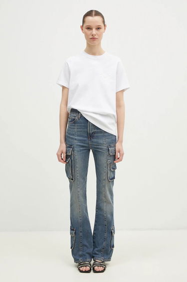 Jeans Fiorucci Multipocket Flared High Waist Jeans Sininen | U01FMDJE083DN01DN02, 4