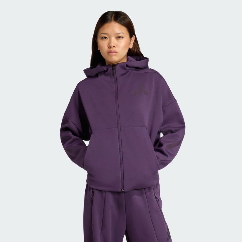 Huppari adidas Performance Z.N.E. Full-Zip Hoodie Violetti | KC4569
