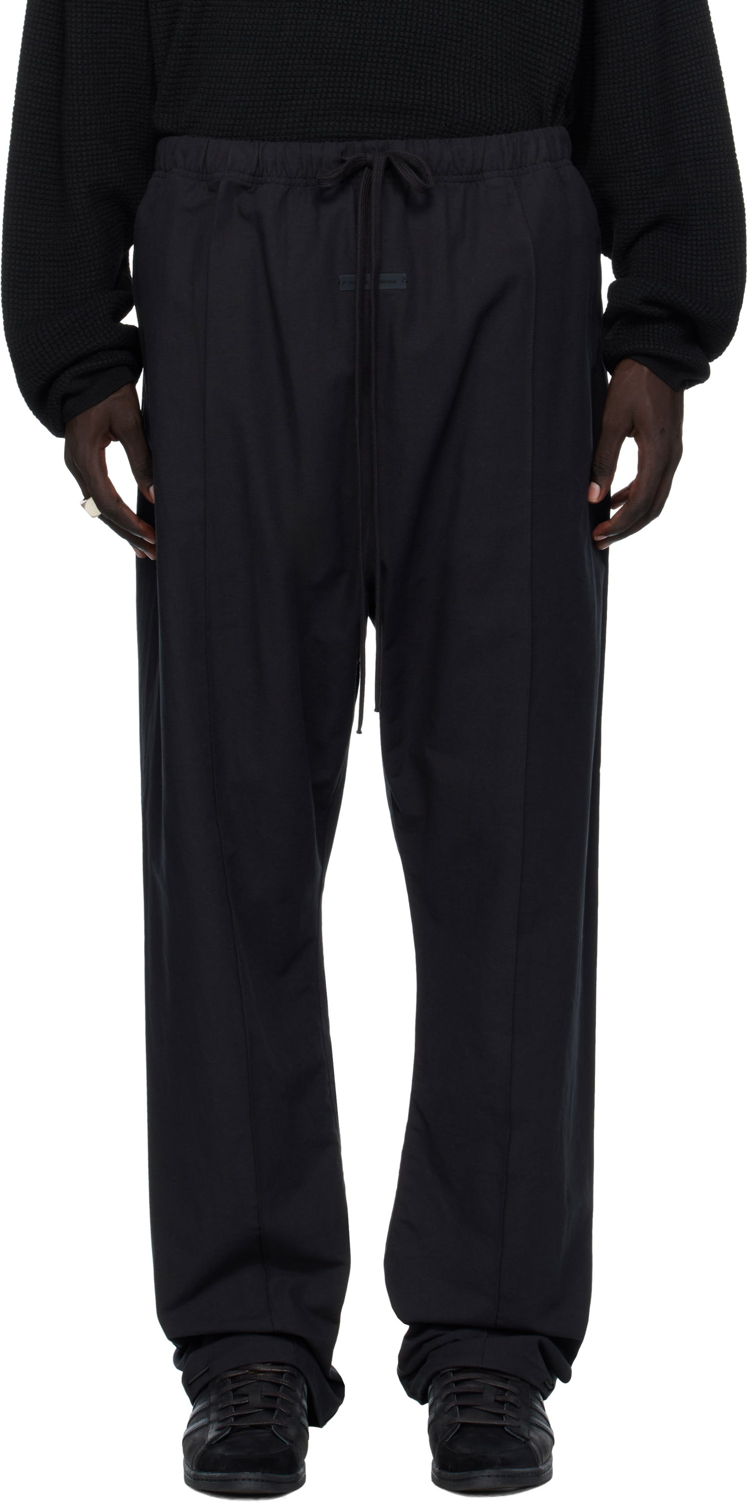 Verryttelyhousut Fear of God Fear of God ESSENTIALS Oxford Relaxed Sweatpants Musta | 130SP258140F, 0