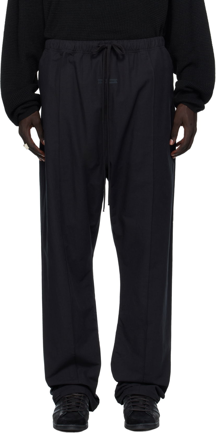 Verryttelyhousut Fear of God Fear of God ESSENTIALS Oxford Relaxed Sweatpants Musta | 130SP258140F