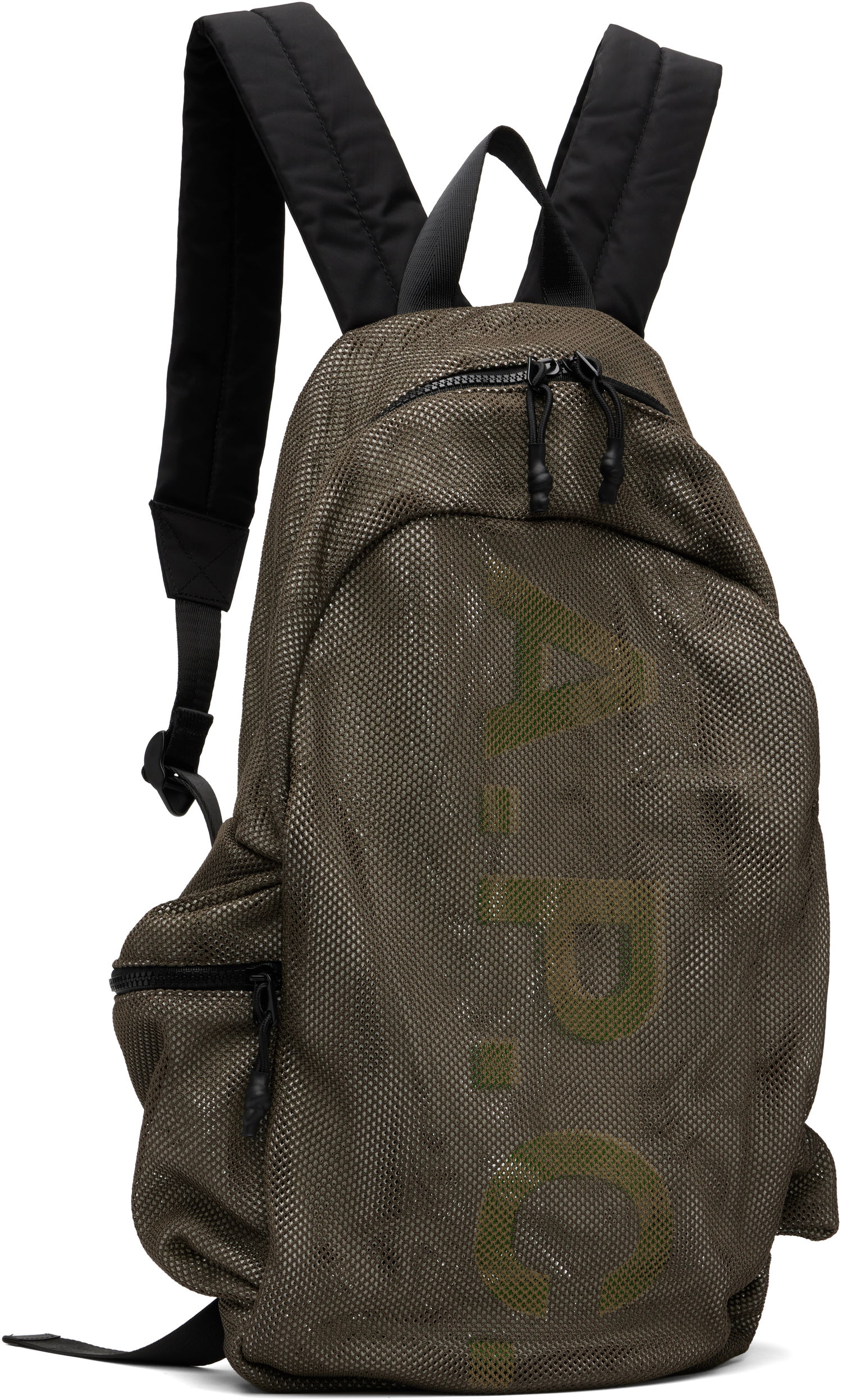Reppu A.P.C. A.P.C. Tech Rebound Mesh Backpack Vihreä | PSAEU-H62242, 1