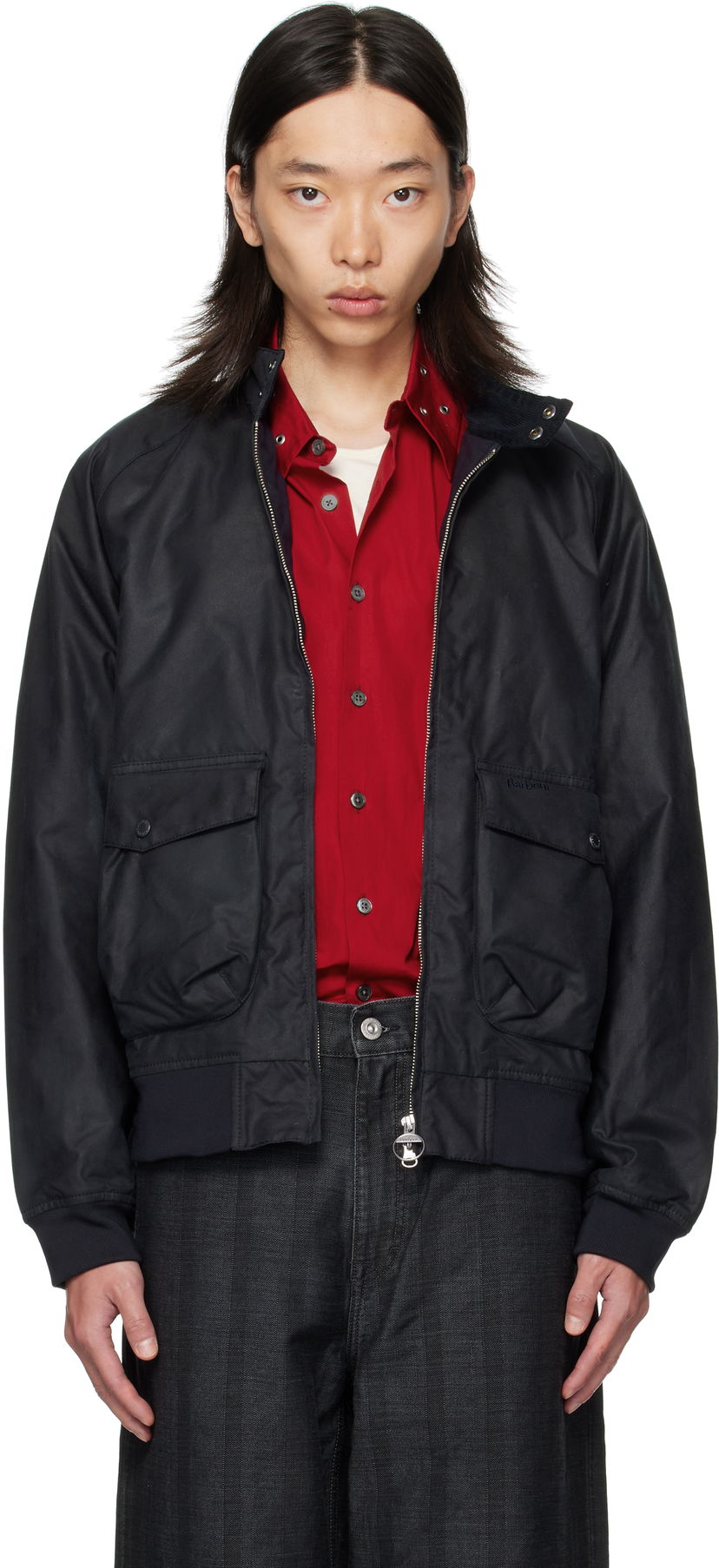 Takki Barbour Barbour Modern Royston Waxed Jacket Musta | MWX2485NY92