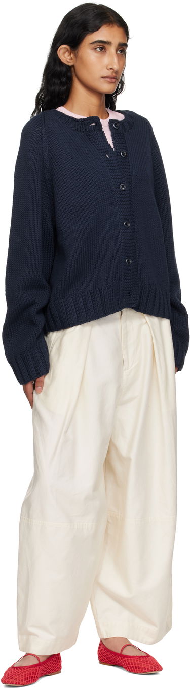 Villapaita YMC YMC Atomic Cardigan Tummansininen | Q8YMF, 3