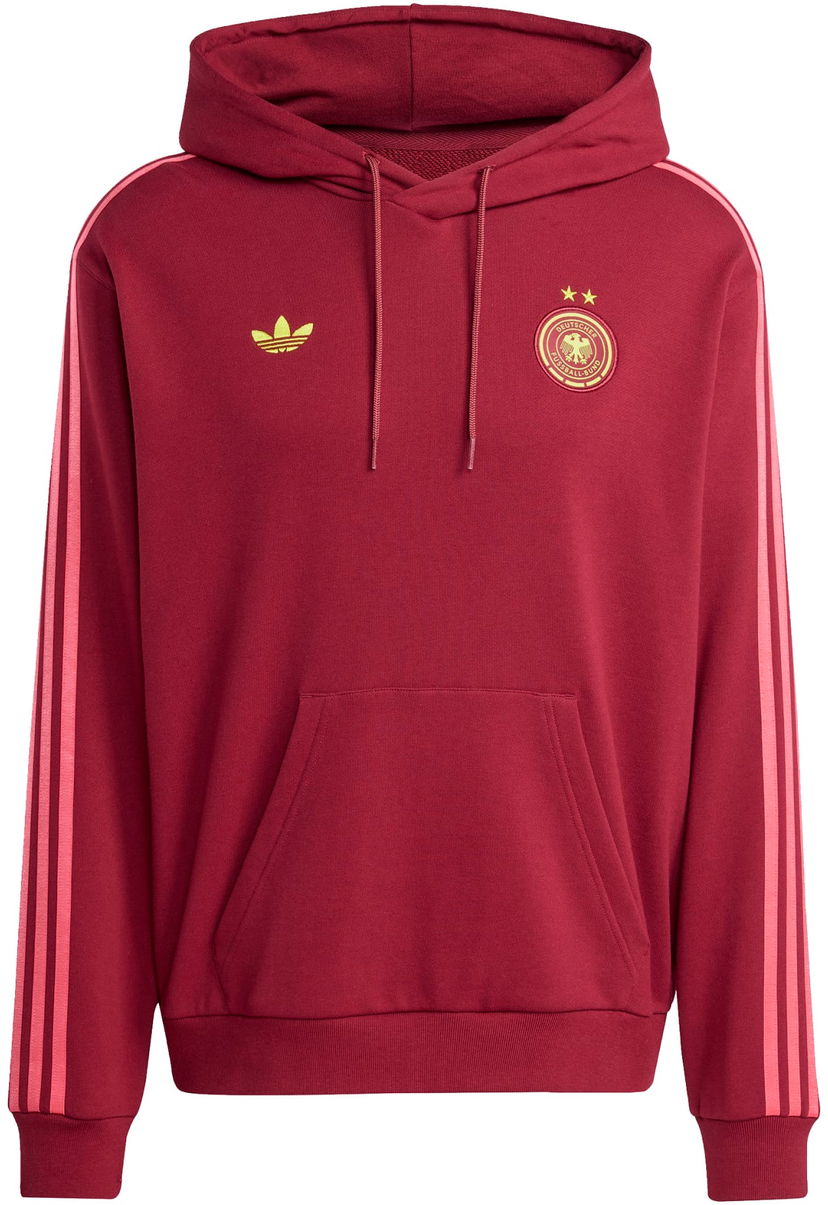 Huppari adidas Originals adidas Originals DFB Hoodie Burgundia | jj2738