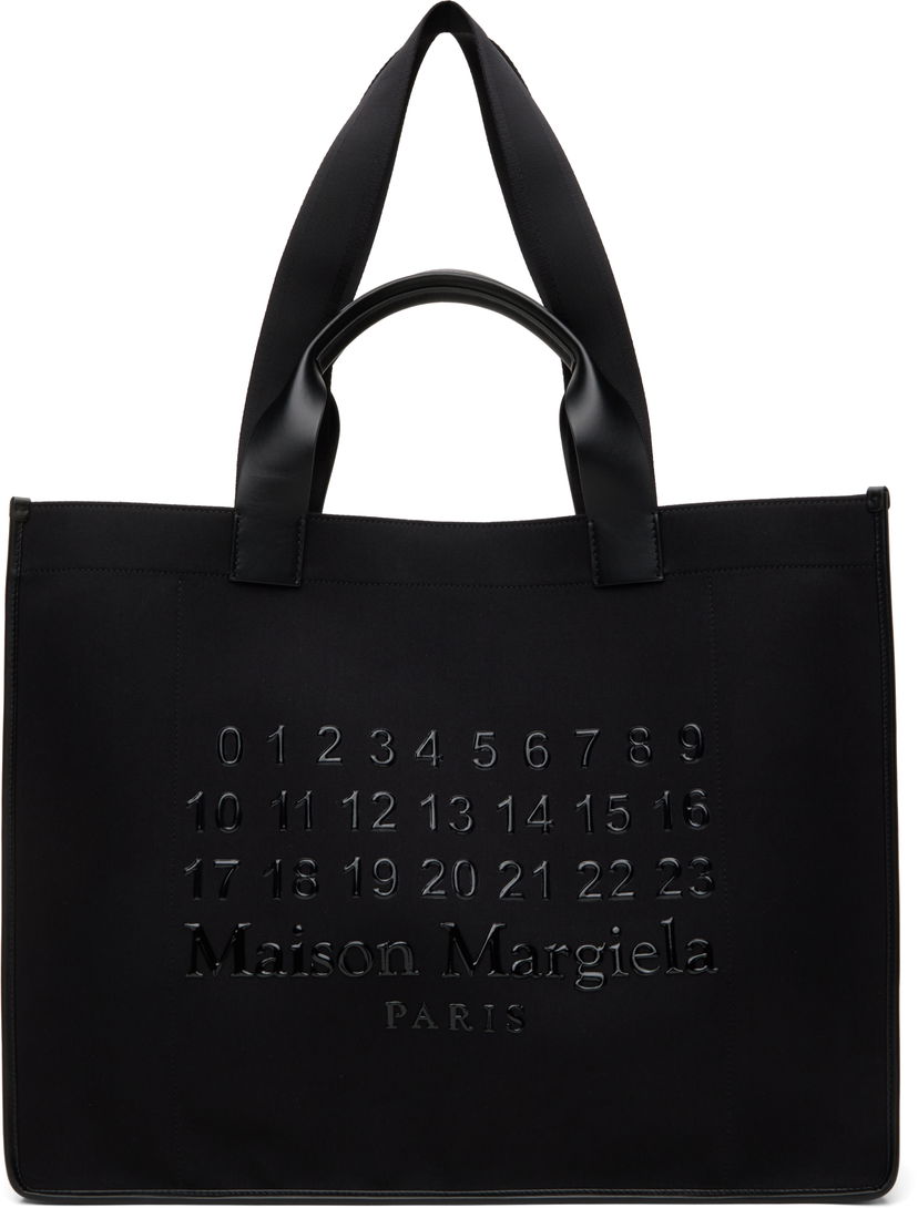 Kangaskassi Maison Margiela Maison Margiela Large Cabas Shopping Tote Musta | SB2WC0003 P7276