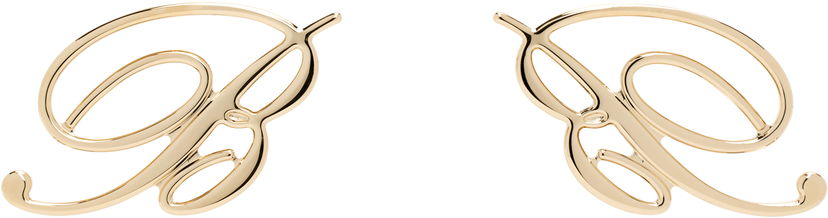 Korvakorut Blumarine Blumarine Mini Logo Earrings Metallinen | P522W323A