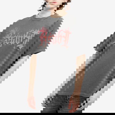 T-paita Ksubi Fuego Ekcess T-Shirt, Size Large Harmaa | MPS25TE026, 2