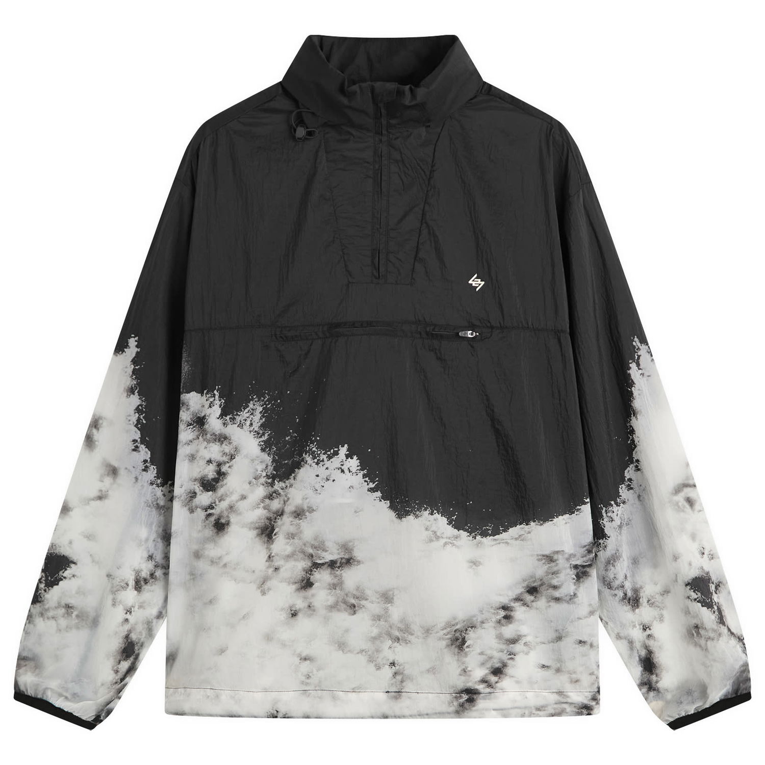 Tuulitakki Represent Clo 247 Wave Print Overhead Training Jacket Monivärinen | 247M100005-01, 1