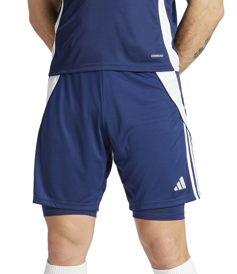 Shortsit adidas Performance adidas TIRO24 TRSH2IN1 Tummansininen | ir7488