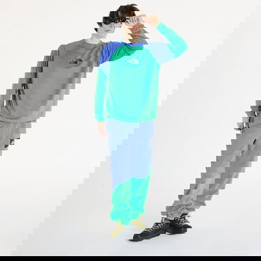 T-paita The North Face Yinka Ilori x Long Sleeve Tech Tee Optic Emerald Vihreä | NF0A89GMPO81, 3